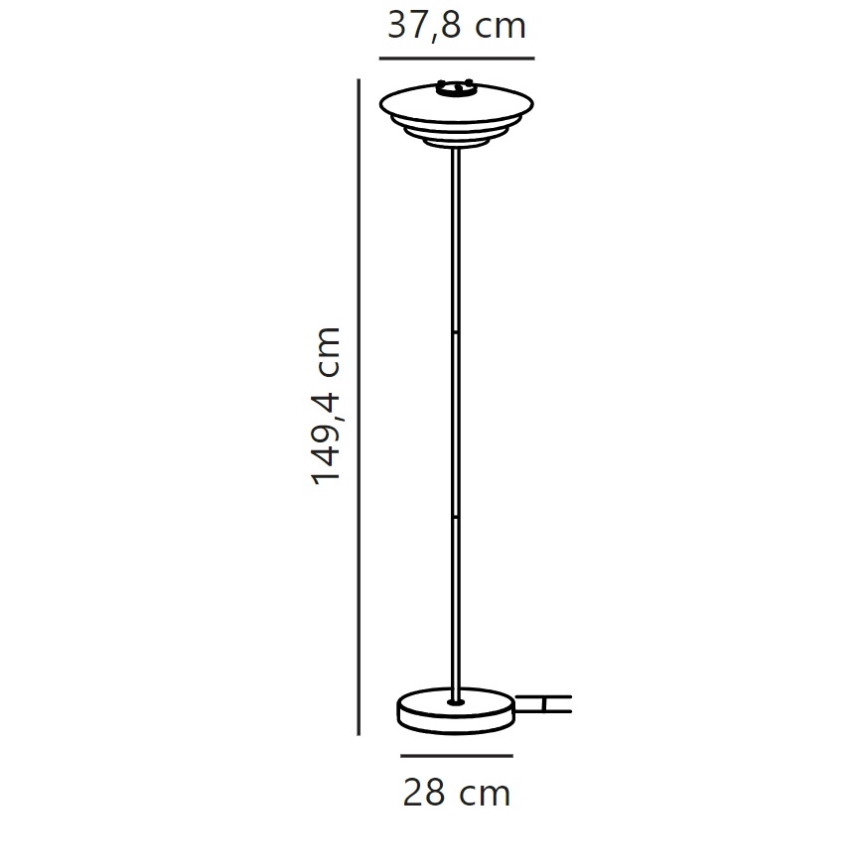 Nordlux - Επιδαπέδια λάμπα BRETAGNE 1xG9/25W/230V λευκό