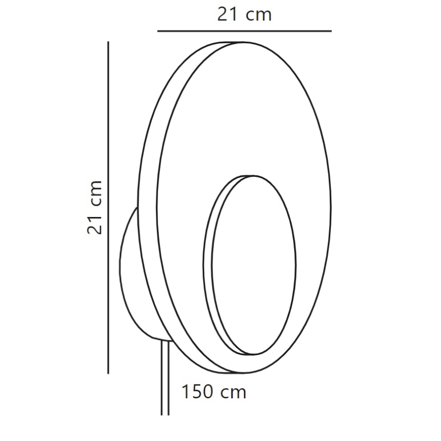 Nordlux - Επιτοίχιο φωτιστικό dimming LED MARSI LED/7W/230V λευκό