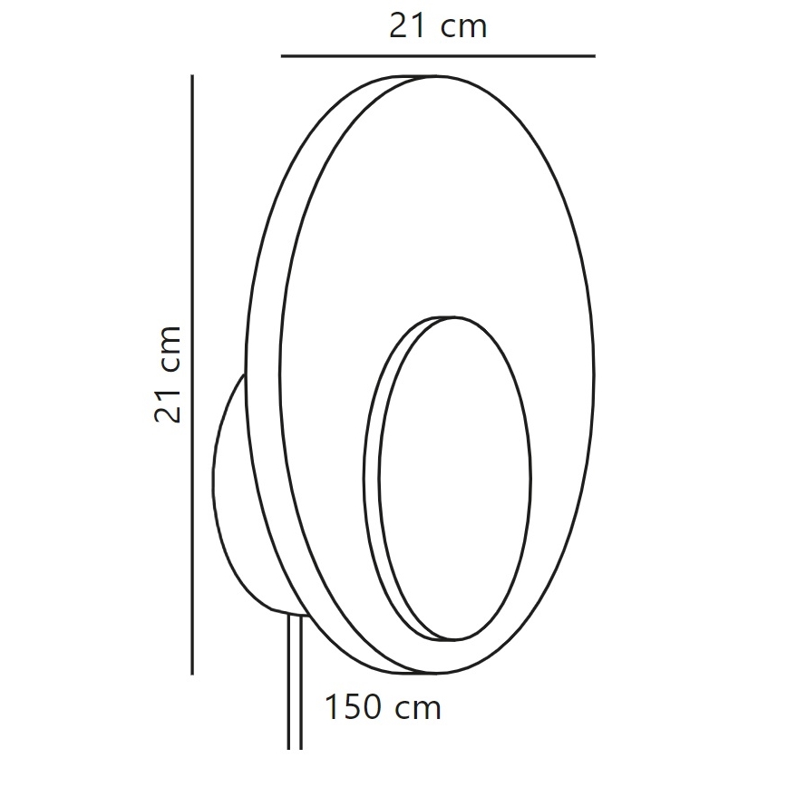 Nordlux - Επιτοίχιο φωτιστικό dimming LED MARSI LED/7W/230V πράσινο