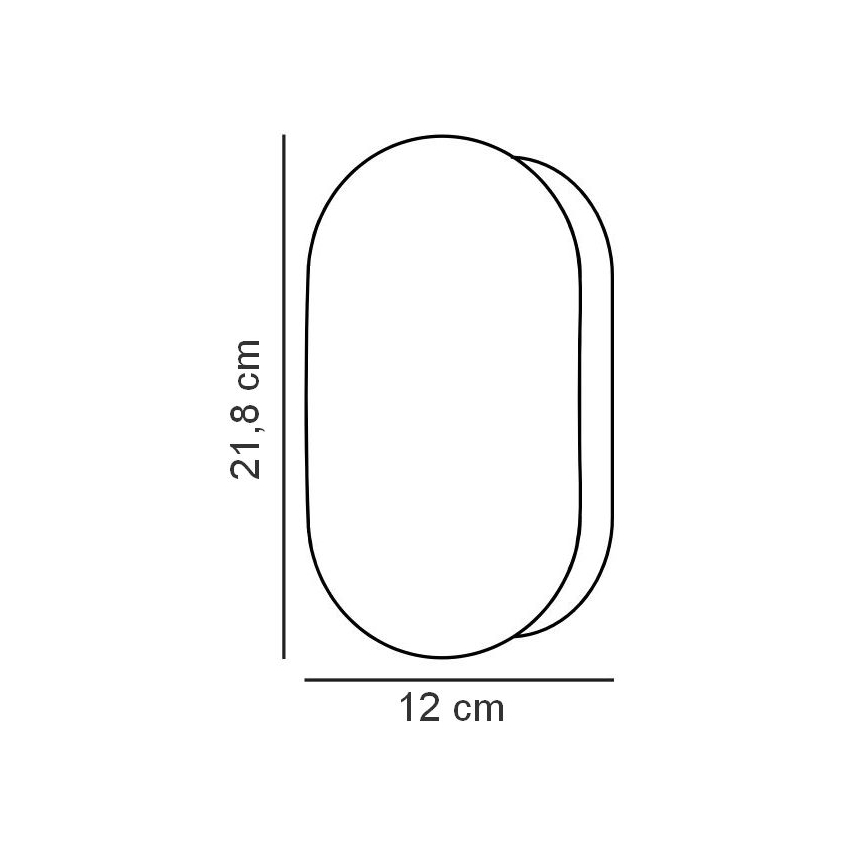 Nordlux - Επιτοίχιο φωτιστικό μπάνιου FOAM 1xE27/55W/230V IP44 μαύρο