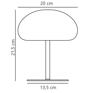 Nordlux - Επιτραπέζια λάμπα dimming LED εξωτερικού χώρου SPONGE LED/4,8W/3,7V IP65