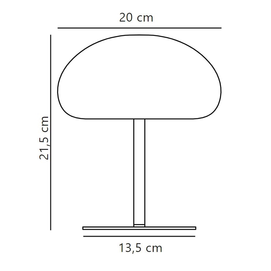 Nordlux - Επιτραπέζια λάμπα dimming LED εξωτερικού χώρου SPONGE LED/4,8W/3,7V IP65