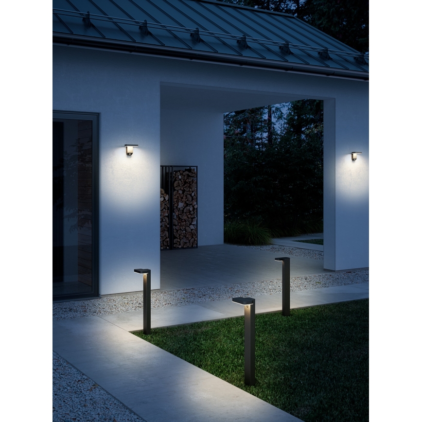 Nordlux - Ηλιακή λάμπα LED με αισθητήρα RICA LED/5W/3,7V IP44