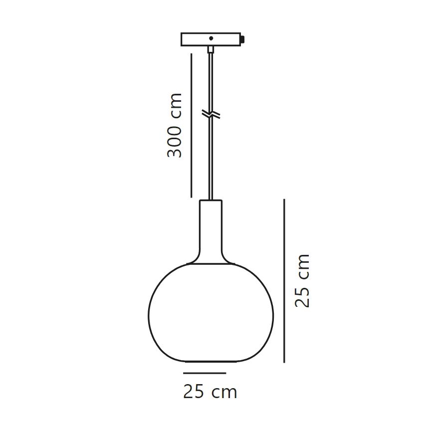 Nordlux - Κρεμαστό φωτιστικό οροφής ALTON 1xE27/60W/230V μαύρο