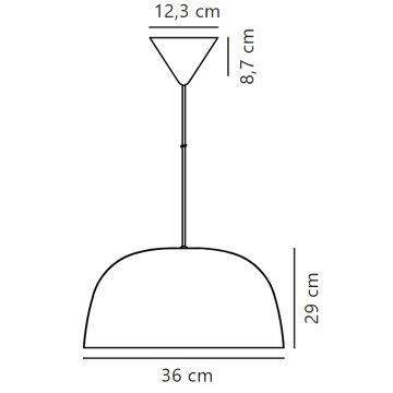 Nordlux - Κρεμαστό φωτιστικό οροφής CERA 1xE27/60W/230V χρυσαφί