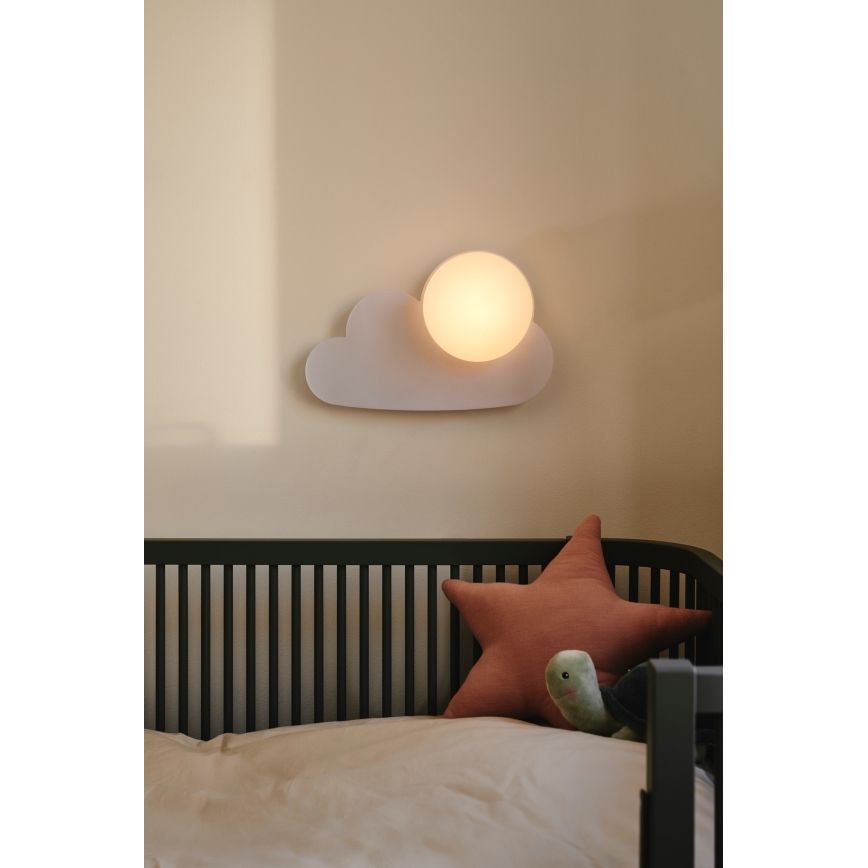 Nordlux - Παιδικό φωτιστικό τοίχου SKYKU CLOUD 1xE14/25W/230V σύννεφο