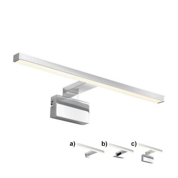 Nordlux - Φωτισμός καθρέφτη μπάνιου LED MARLEE LED/8,9W/230V IP44 3000K 50 cm γυαλιστερό χρώμιο