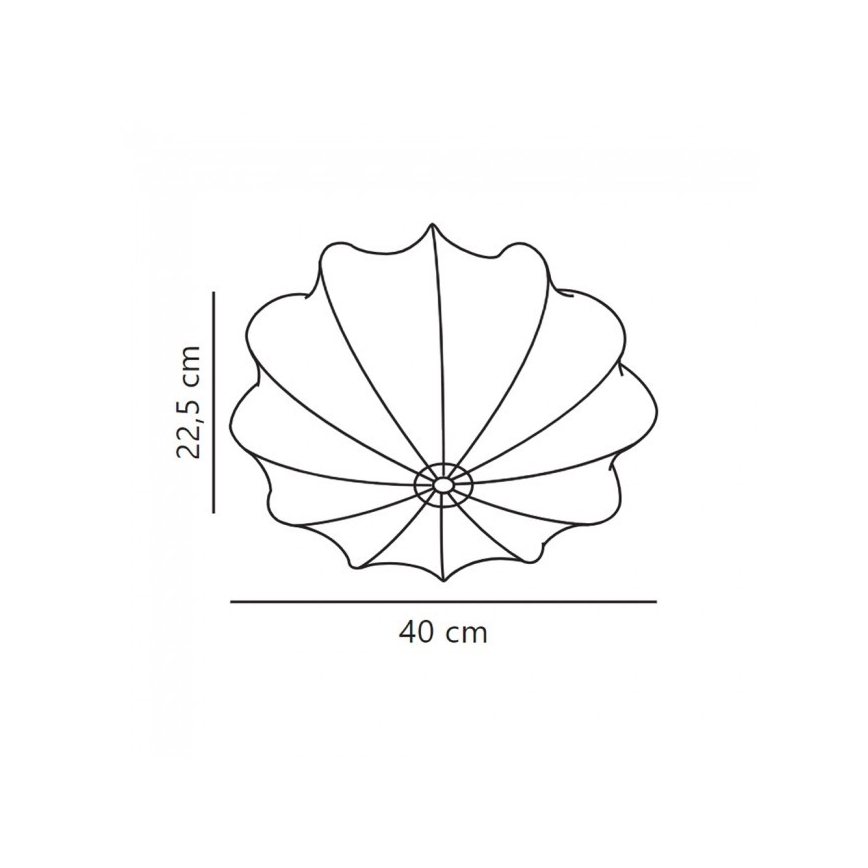 Nordlux - Φωτιστικό οροφής AERON 1xE27/40W/230V διάμετρος 40 cm