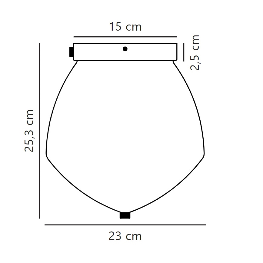 Nordlux - Φωτιστικό οροφής ORBIFORM 1xE27/40W/230V χρυσαφί