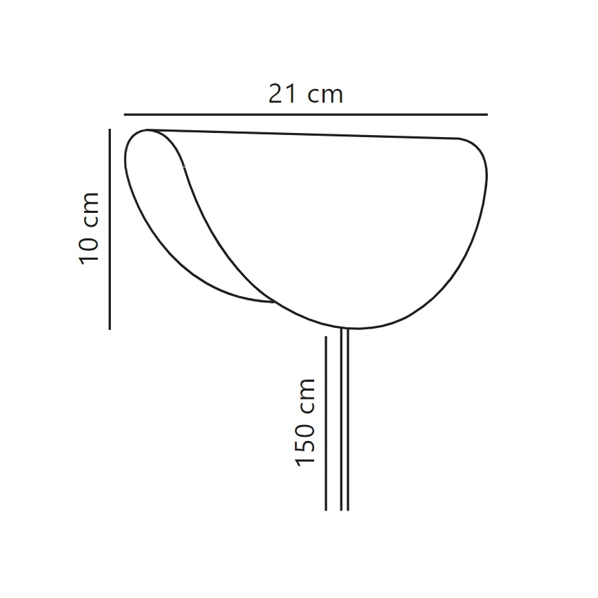 Nordlux - Φωτιστικό τοίχου MODEL 1xE14/25W/230V μαύρο