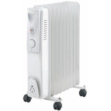 Oil heater with 9 ribs 800/1200/2000W/230V λευκό