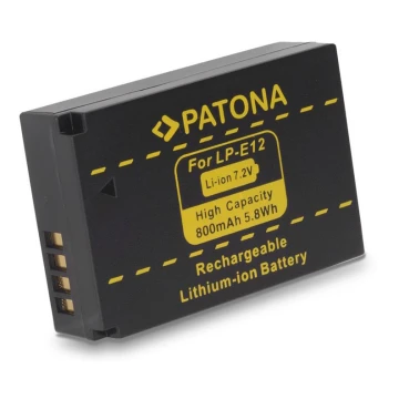 PATONA - Μπαταρία Canon LPE12 800mAh Li-Ion