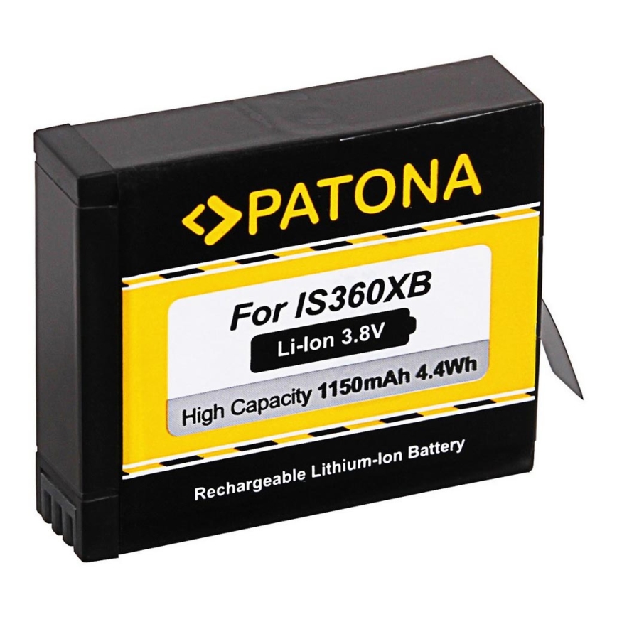PATONA - Μπαταρία Insta 360 One X 1150mAh Li-Ion 3,8V