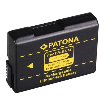 PATONA - Μπαταρία για Nikon EN-EL14 1030mAh Li-Ion