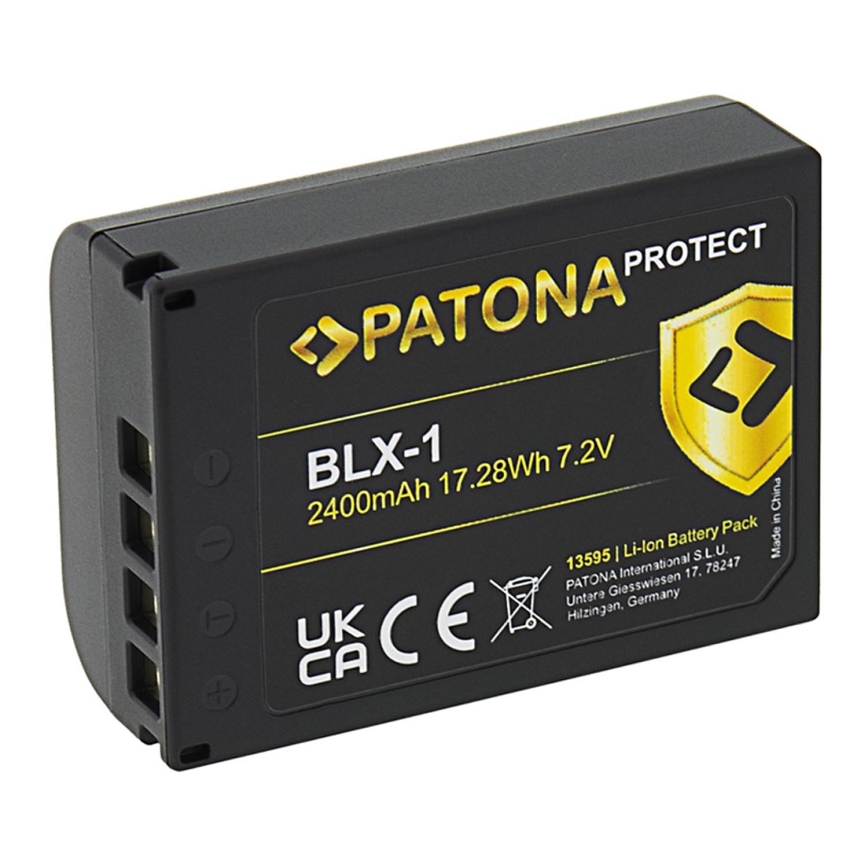 PATONA - Μπαταρία για Olympus BLX-1 2400mAh Li-Ion Protect OM-1