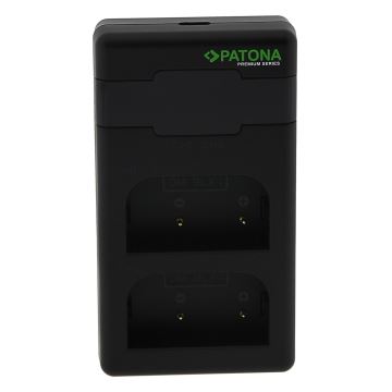 PATONA - Φορτιστής γρήγορης φόρτισης για Dual Olympus BLX-1 + καλώδιο USB-C 0,6m