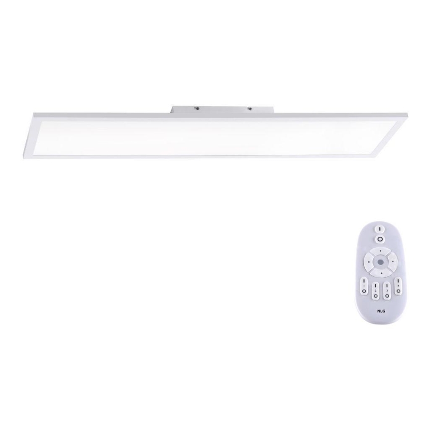 Paul Neuhaus 16533-16-O -LED Πλαφονιέρα οροφής FLAT LED/24W/230V 2700-5000K λευκό + τηλεχειριστήριο