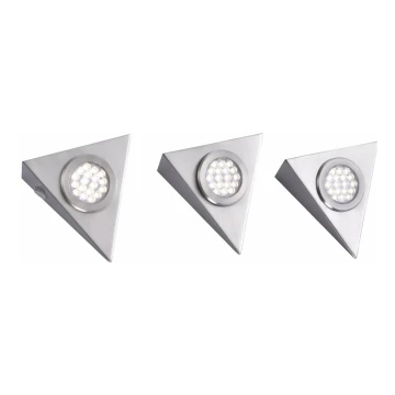 Paul Neuhaus L1116-55-3 - ΣΕΤ 3x φωτισμός επίπλων LED CARLOS LED/2,5W/230V 3000-6500K