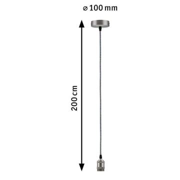 Paulmann 50385 - 1xE27/60W Καλώδιο τροφοδοσίας ELDAR 230V