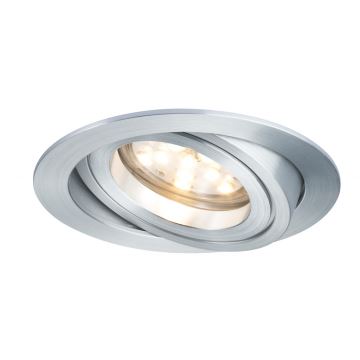 Paulmann 92817 - ΣΕΤ 3xLED/7W IP23 Χωνευτό φωτιστικό οροφής μπάνιου dimmimg COIN 230V