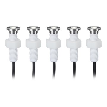 Paulmann 93754 - ΣΕΤ 5xLED/0,16W IP65 Φωτιστικό εξωτερικού χώρου MicroPen 230/12V