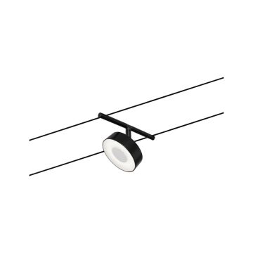 Paulmann 94479 - ΣΕΤ 5xLED/5W Σποτ για σύστημα ράγας CIRCLE 230V μαύρο