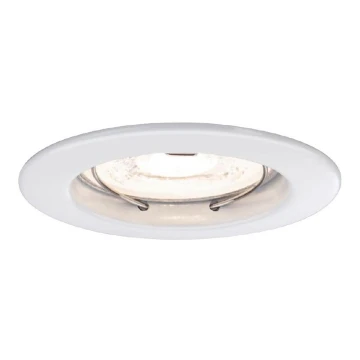 Paulmann 95368 - LED-GU4/3,3W IP44 Χωνευτό φωτιστικό μπάνιου BLANC 12V