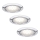 Paulmann 99814 - ΣΕΤ 3x Κρεμαστό φως οροφής LED MICRO LINE LED/1W/230V/12V