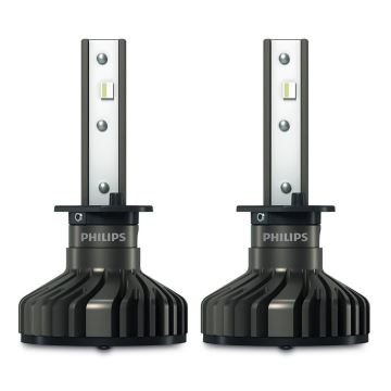 Philips 11258U91X2 - ΣΕΤ 2x LED Λάμπα αυτοκινήτου Ultinon Pro9100 H1 P14,5s/13,2W/12/24V 5800K