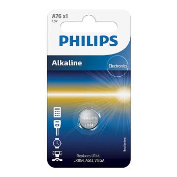 Philips A76/01B - Αλκαλική μπαταρία κουμπί MINICELLS 1,5V 155mAh