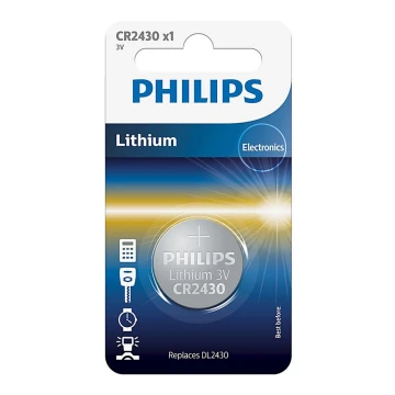 Philips CR2430/00B - Στοιχείο λιθίου κουμπί CR2430 MINICELLS 3V 300mAh