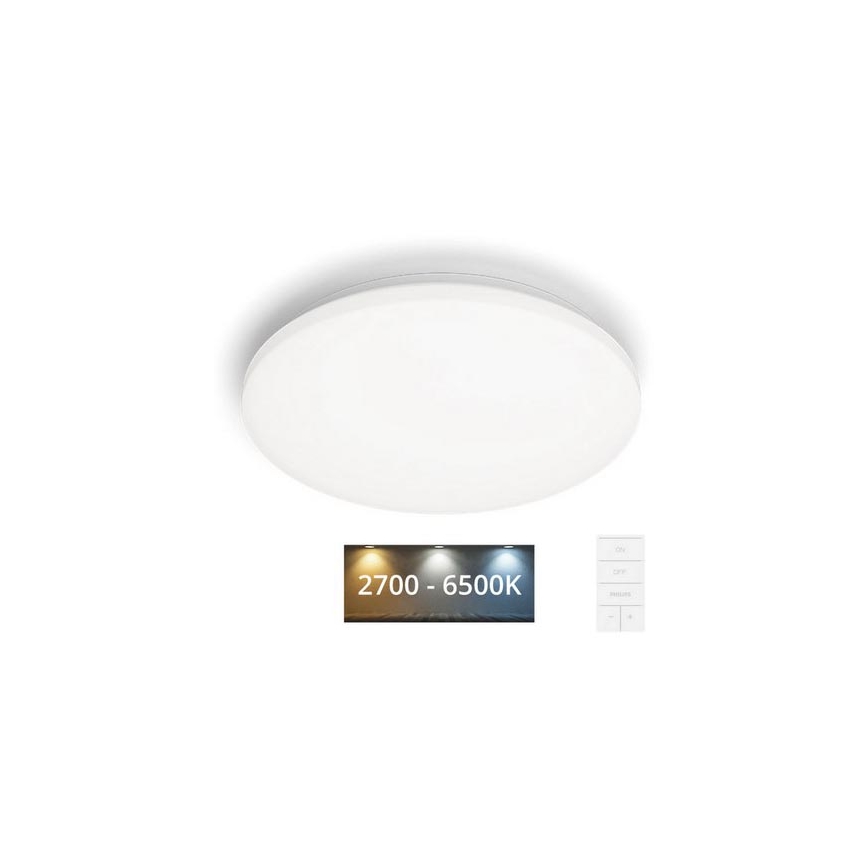 Philips - LED Dimmable φωτιστικό οροφής LED/24W/230V 2700-6500K + τηλεχειριστήριο