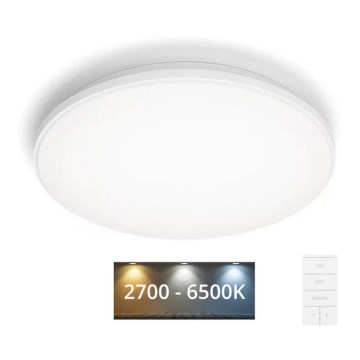 Philips - LED Dimmable φωτιστικό οροφής LED/24W/230V 2700-6500K + τηλεχειριστήριο