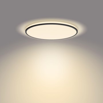 Philips - LED Dimmable φωτιστικό οροφής SCENE SWITCH LED/22W/230V διάμετρος 40 cm 2700K μαύρο