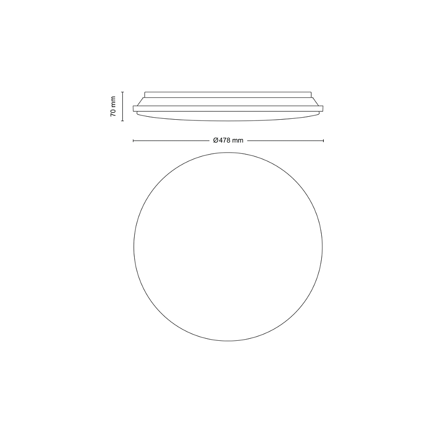 Philips - LED Dimmable φωτιστικό οροφής LED/40W/230V 2700-6500K + τηλεχειριστήριο