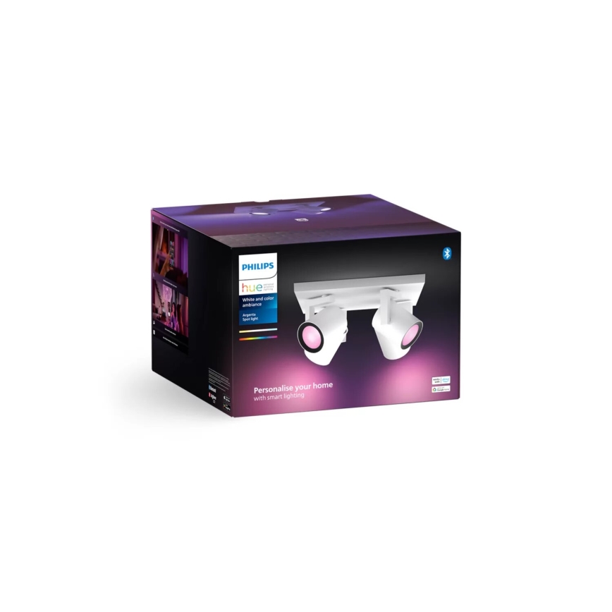 Philips - LED RGBW Dimmable σποτ Hue ARGENTA 4xGU10/4,2W/230V 2000-6500K