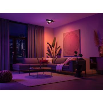 Philips - LED RGBW Dimmable σποτ Hue CENTRIS 3xGU10/4,2W/230V + LED/11W 2000-6500K