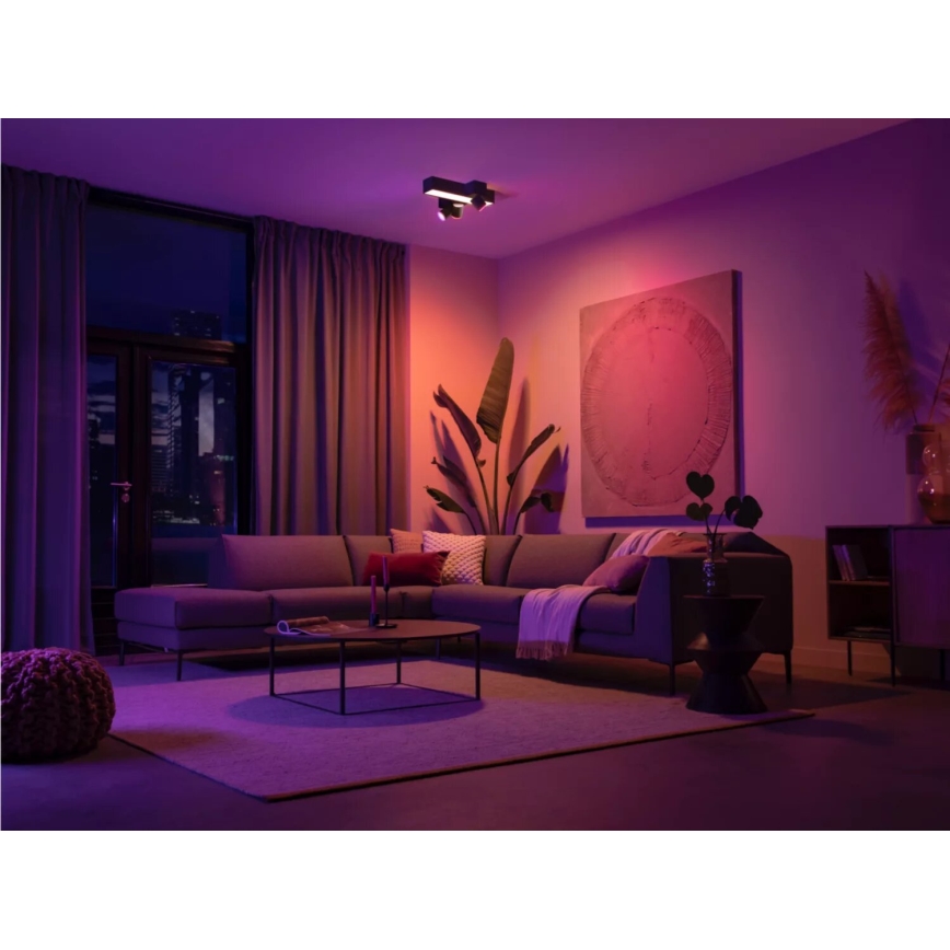 Philips - LED RGBW Dimmable σποτ Hue CENTRIS 3xGU10/4,2W/230V + LED/11W 2000-6500K