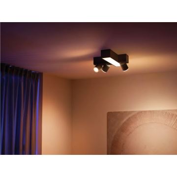 Philips - LED RGBW Dimmable σποτ Hue CENTRIS 3xGU10/4,2W/230V + LED/11W 2000-6500K