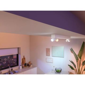 Philips - LED RGBW Dimmable σποτ Hue CENTRIS 4xGU10/4,2W/230V + LED/11W 2000-6500K