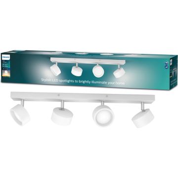 Philips - LED Σποτ 4xLED/5,5W/230V λευκό