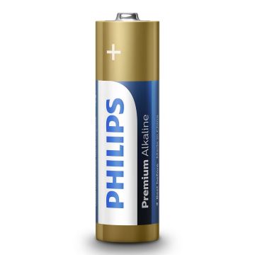 Philips LR6M4B/10 - 4 τμχ Αλκαλική μπαταρία AA PREMIUM ALKALINE 1,5V 3200mAh