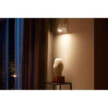 Philips - RGBW Φωτιστικό σποτ Dimming LED Hue ARGENTA 1xGU10/4,2W/230V 2000-6500K