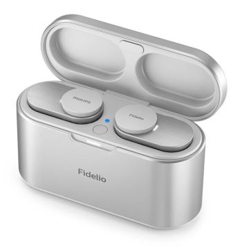 Philips T1WT/00 - Ασύρματα ακουστικά IPX4 ασημί