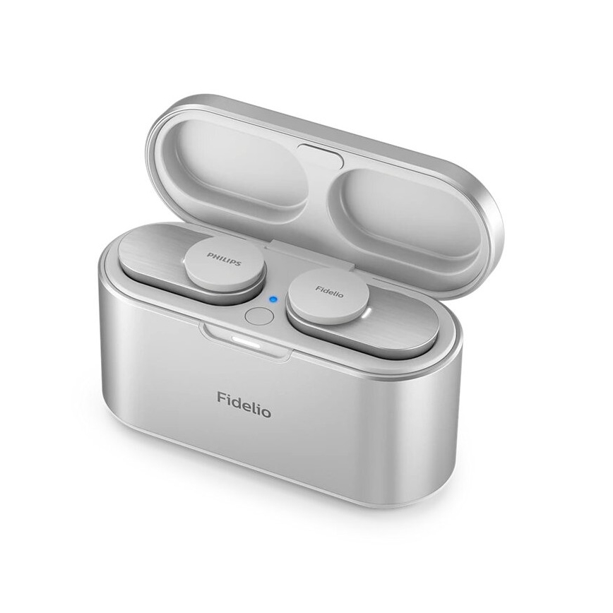 Philips T1WT/00 - Ασύρματα ακουστικά IPX4 ασημί