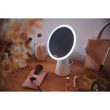 Philips - Ρυθμιζόμενος καθρέπτης μακιγιάζ με οπίσθιο φωτισμό LED MIRROR LED/4,5W/5V