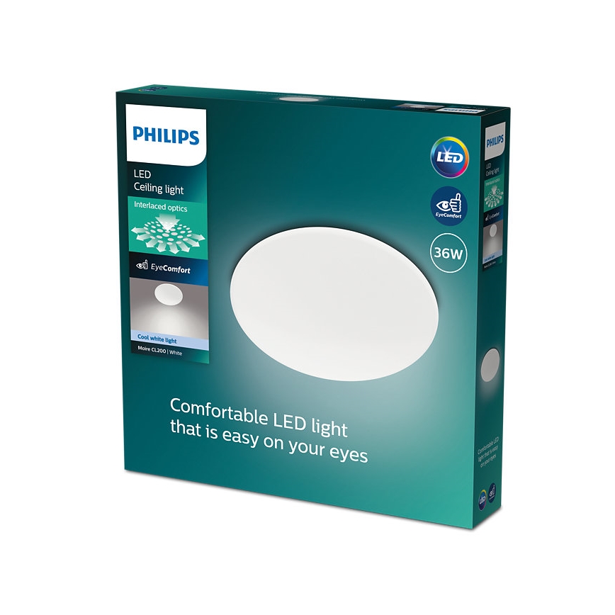 Philips - Φωτιστικό οροφής LED MOIRE LED/36W/230V 4000K