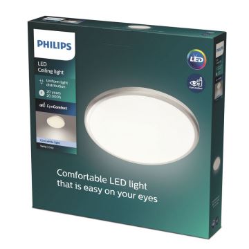 Philips - Φωτιστικό οροφής LED 1xLED/17W/230V