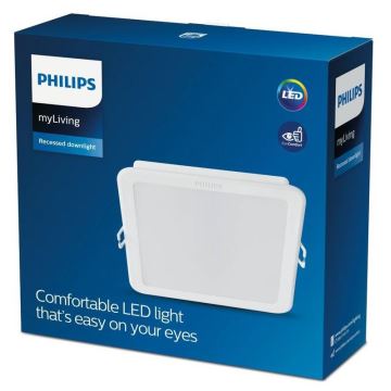 Philips - Χωνευτό φωτιστικό MESON LED/12,5W/230V 3000K