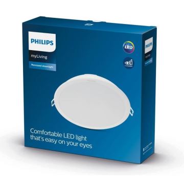 Philips - Χωνευτό φωτιστικό MESON LED/20W/230V 4000K